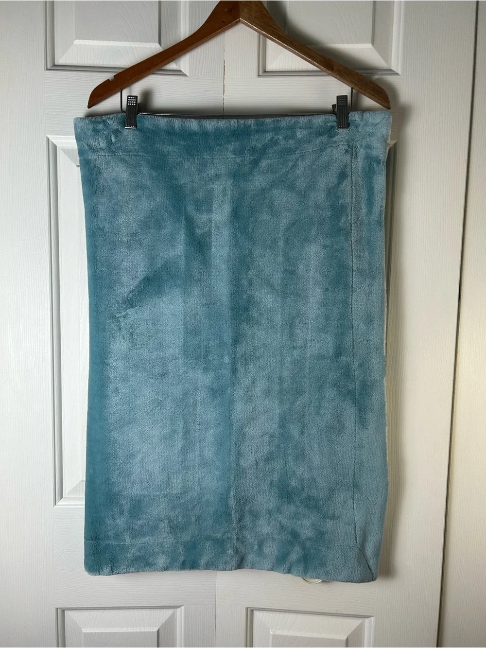 Seal Crab Jellyfish Baby Blanket Starfish Blue White Plush Soft Fish Dots Lovey